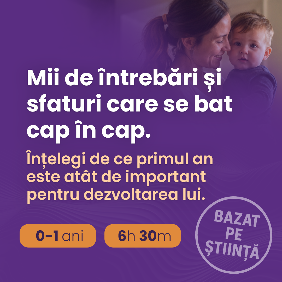 Copilul meu la 1 an