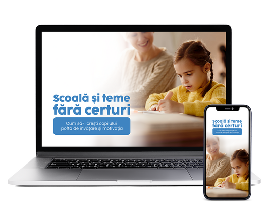 Școală și teme fără certuri