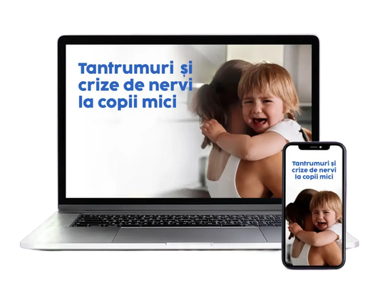 Tantrumuri și crize de nervi la copii mici